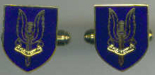 Cuff Links - SAS Shield